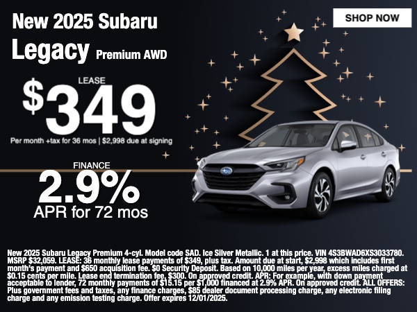 2025 Subaru Legacy Premium